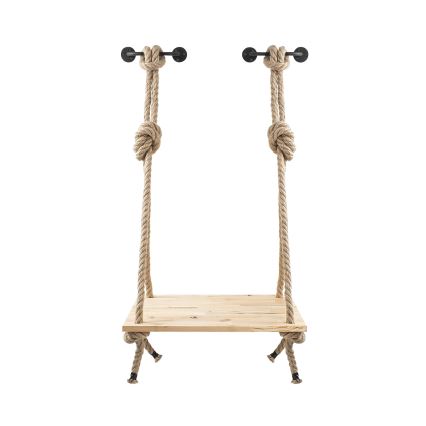 Függő polc 90x60 cm barna