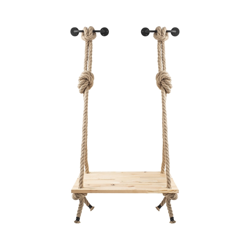 Függő polc 90x60 cm barna