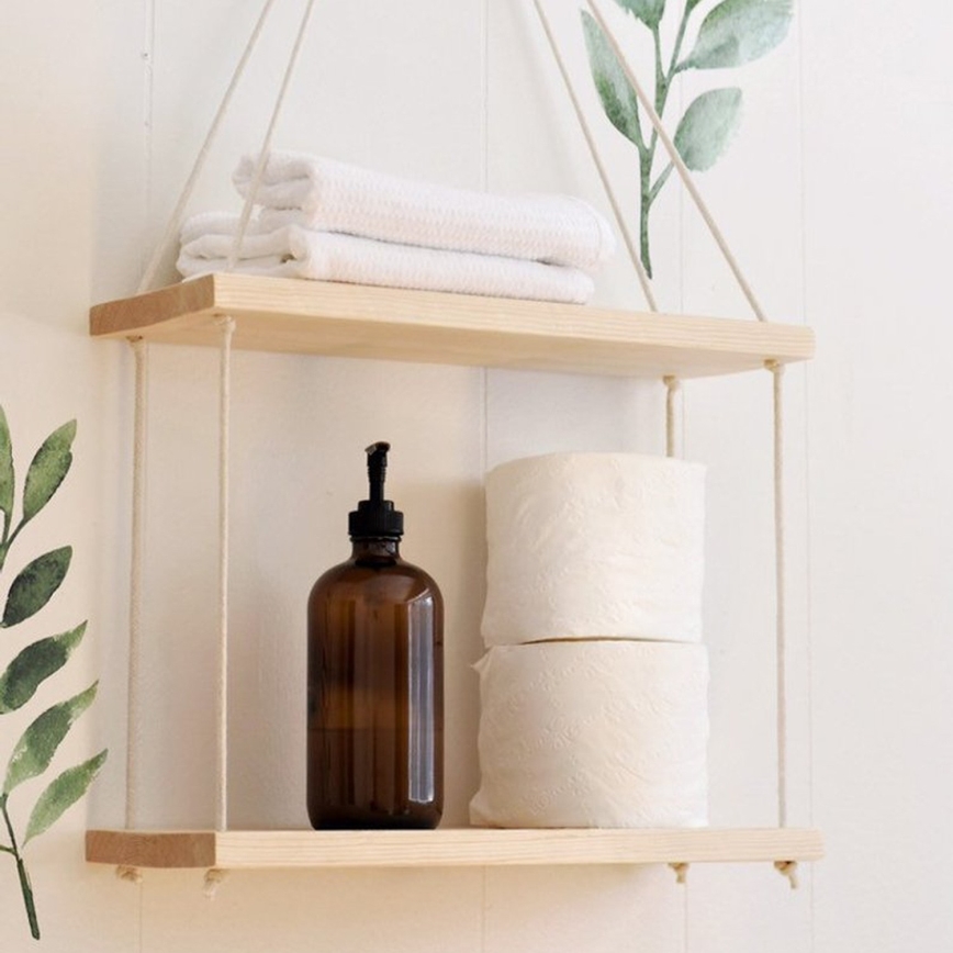 Függő polc RAF 40x40 cm fenyő