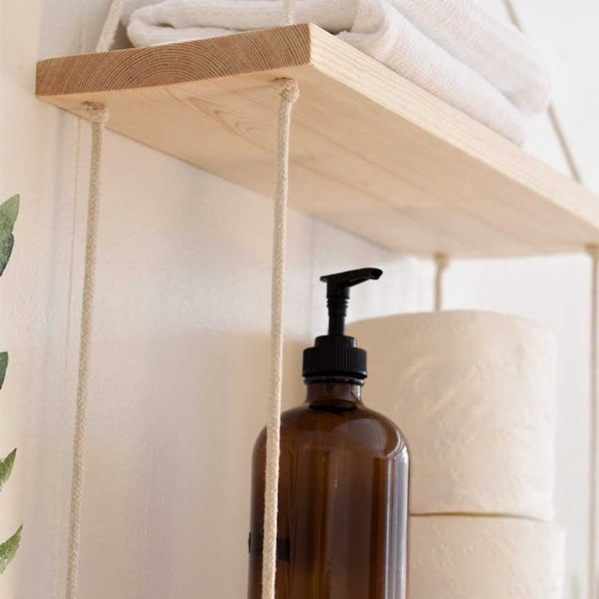 Függő polc RAF 40x40 cm fenyő