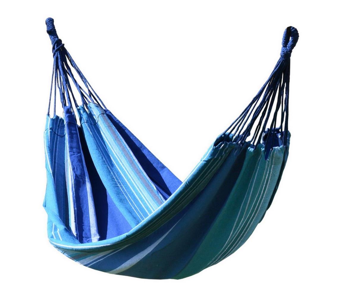 Függőágy 200x100 cm kék 13567