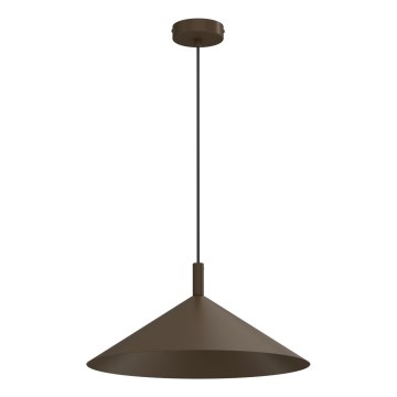 Függőlámpa kábellel ANEGA 1xGX53/15W/230V átm. 40 cm barna