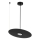 Függőlámpa kábellel PIATTO 1xGX53/15W/230V, átm. 35 cm, fekete