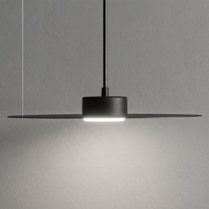 Függőlámpa kábellel PIATTO 1xGX53/15W/230V, átm. 35 cm, fekete