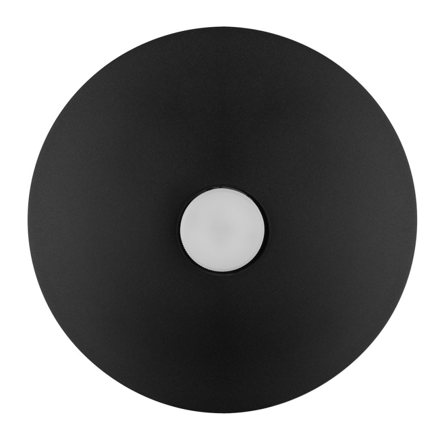 Függőlámpa kábellel PIATTO 1xGX53/15W/230V, átm. 35 cm, fekete
