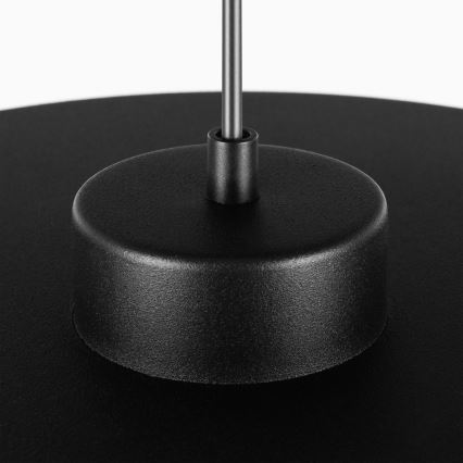 Függőlámpa kábellel PIATTO 1xGX53/15W/230V, átm. 35 cm, fekete