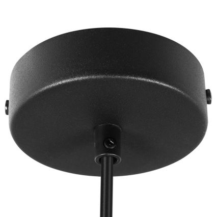 Függőlámpa kábellel PIATTO 1xGX53/15W/230V, átm. 35 cm, fekete