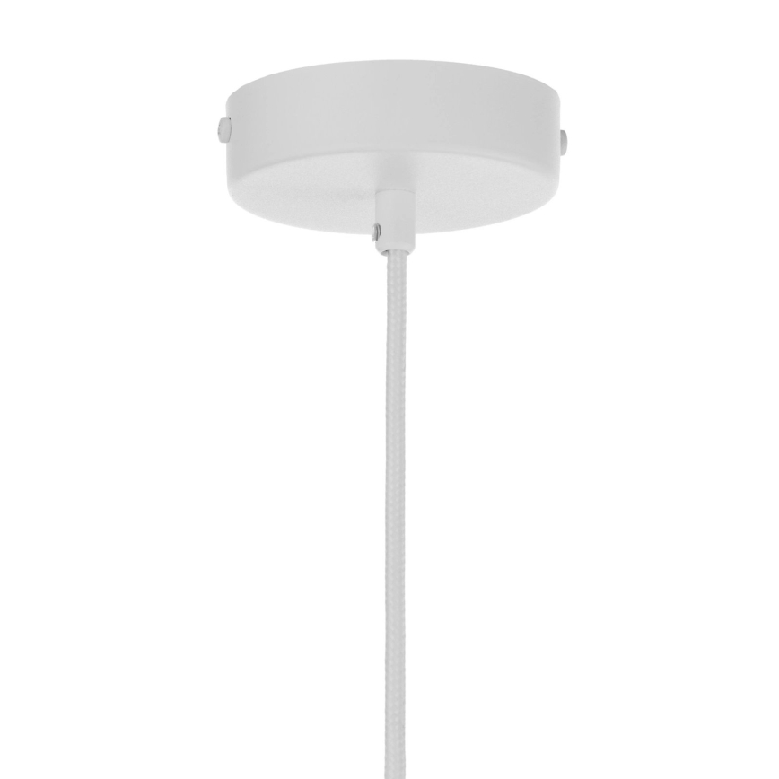 Függőlámpa LEAF kábellel 1xE27/15W/230V fehér/réz