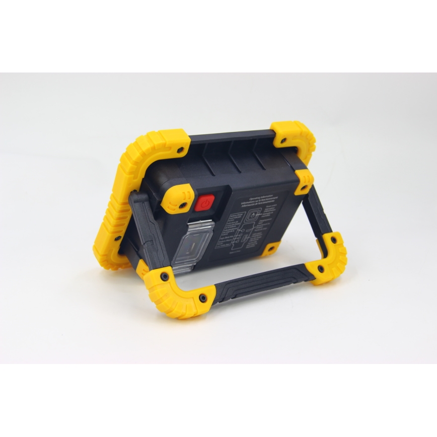 Fulgur 34004 - LED tölthető reflektor power bankkal LED/17W/4400 mAh IPX4