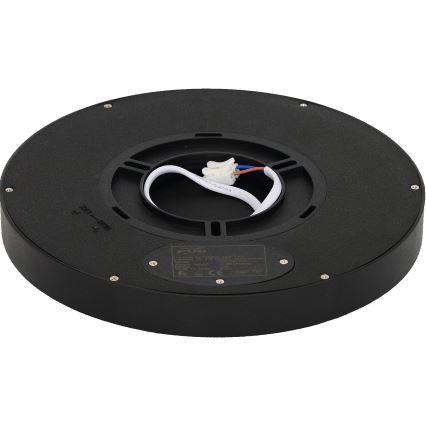 Fulgur 41811 - LED Mennyezeti lámpa NOMY LED/18W/230V 3000/4000/6000K IP40 átm. 23 cm fekete