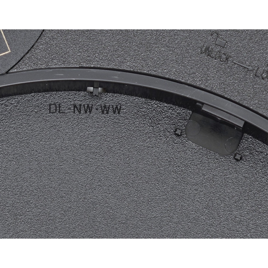 Fulgur 42366 - NOMY LED mennyezeti lámpa LED/50W/230V 3000/4000/6000K IP40 átm. 60 cm fekete