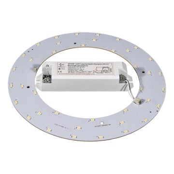 Fulgur s-24411 - LED vészvilágítási modul, 20W/230V, 4000K, átmérő 24 cm