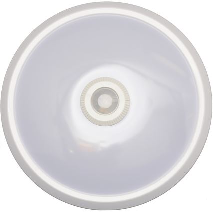 Fulgur s-39669 - DARINA LED mennyezeti lámpa, mozgás- és alkonyérzékelővel, 16W, 230V, Ø 29 cm