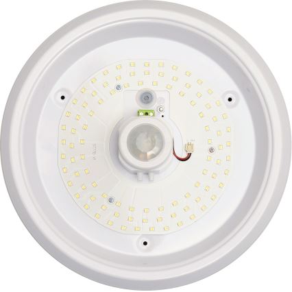 Fulgur s-39669 - DARINA LED mennyezeti lámpa, mozgás- és alkonyérzékelővel, 16W, 230V, Ø 29 cm