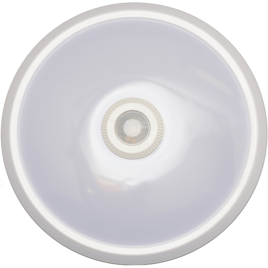 Fulgur s-39670 - LED vészvilágítás mozgás- és alkonyérzékelővel DARINA LED/16W/230V átm. 29 cm