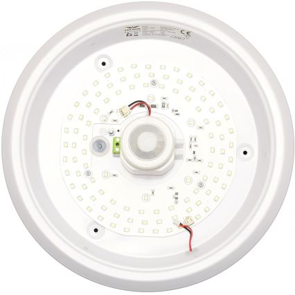 Fulgur s-39670 - LED vészvilágítás mozgás- és alkonyérzékelővel DARINA LED/16W/230V átm. 29 cm