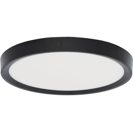 Fulgur s-42585 - LED Mennyezeti lámpa mozgásérzékelővel NOMY-S LED/18W/230V 3000/4000/6000K IP40 átm. 23 cm fekete