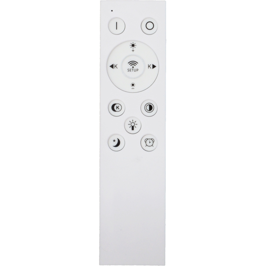 Fulgur s-43056 - LED Fényerőszabályozható mennyezeti lámpatest NOMY LED/40W/230V 3000-6500K átm. 50 cm UGR19 IP40 Wi-Fi fehér + távirányító