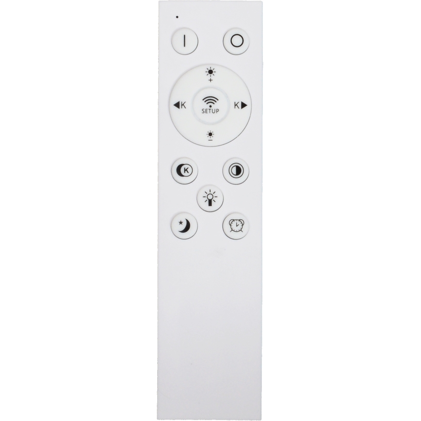 Fulgur s-43059 - NOMY LED dimmelhető mennyezeti lámpa LED/50W/230V 3000-6500K Ø 60 cm UGR19 IP40 Wi-Fi fekete + távirányító