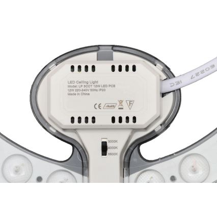 Fulgur s-43088 - LED mágneses modul LED/12W/230V 3000/4000/6500K átm. 19,3 cm