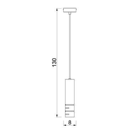 FUNDA kábeles függőlámpa 3xE27/15W/230V bézs