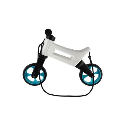 Funny Wheels - 2 az 1-ben RIDER SUPER SPORT futóbicikli fehér/fekete/kék
