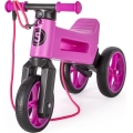 Funny Wheels - Futóbicikli 2 az 1-ben RIDER SUPER SPORT rózsaszín/fekete