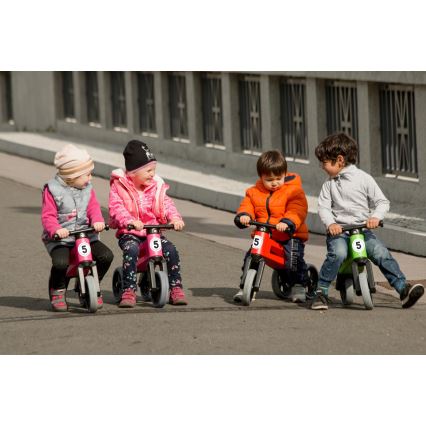 Funny Wheels - RIDER SPORT 2 az 1-ben futóbicikli és roller, piros/fekete