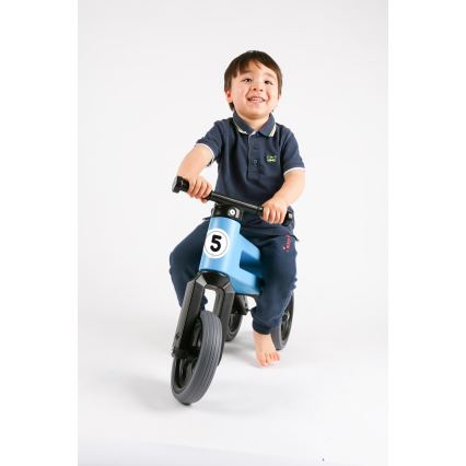 Funny Wheels - RIDER SPORT 2 az 1-ben futóbicikli kék/fekete