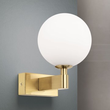 Fürdőszobai fali lámpa MARA 1xG9/20W/230V IP44 arany