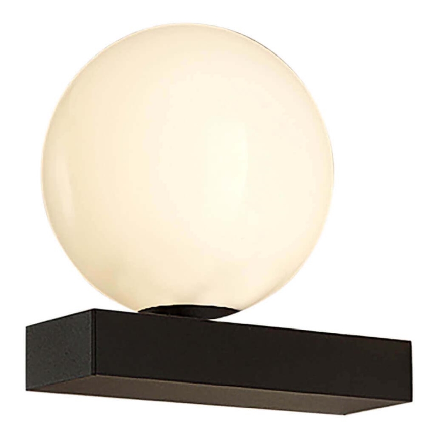 Fürdőszobai fali lámpa RUBY 1xG9/5W/230V IP44 fekete