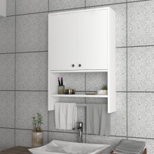 Fürdőszobai fali szekrény VIRA 90x59 cm fehér