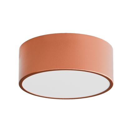 Fürdőszobai mennyezeti lámpa CLEO 1xE27/24W/230V átm. 20 cm réz IP54