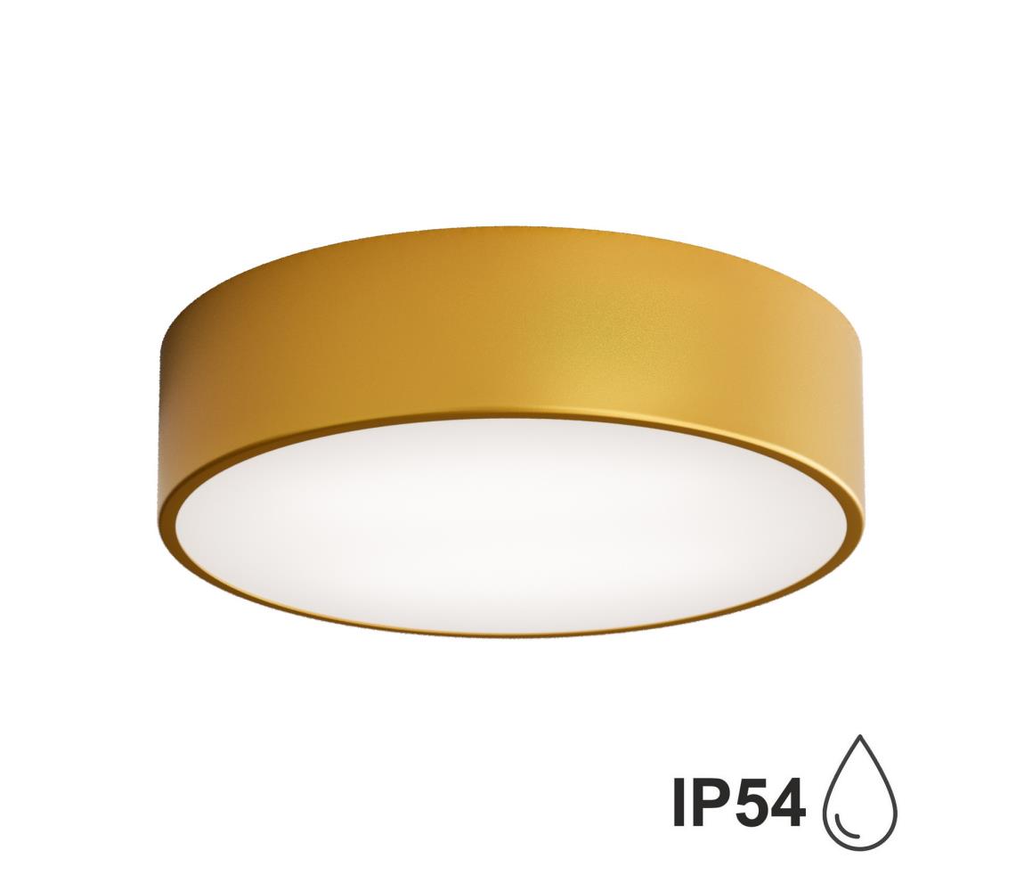 Fürdőszobai mennyezeti lámpa CLEO 2xE27/24W/230V á. 30 cm arany IP54