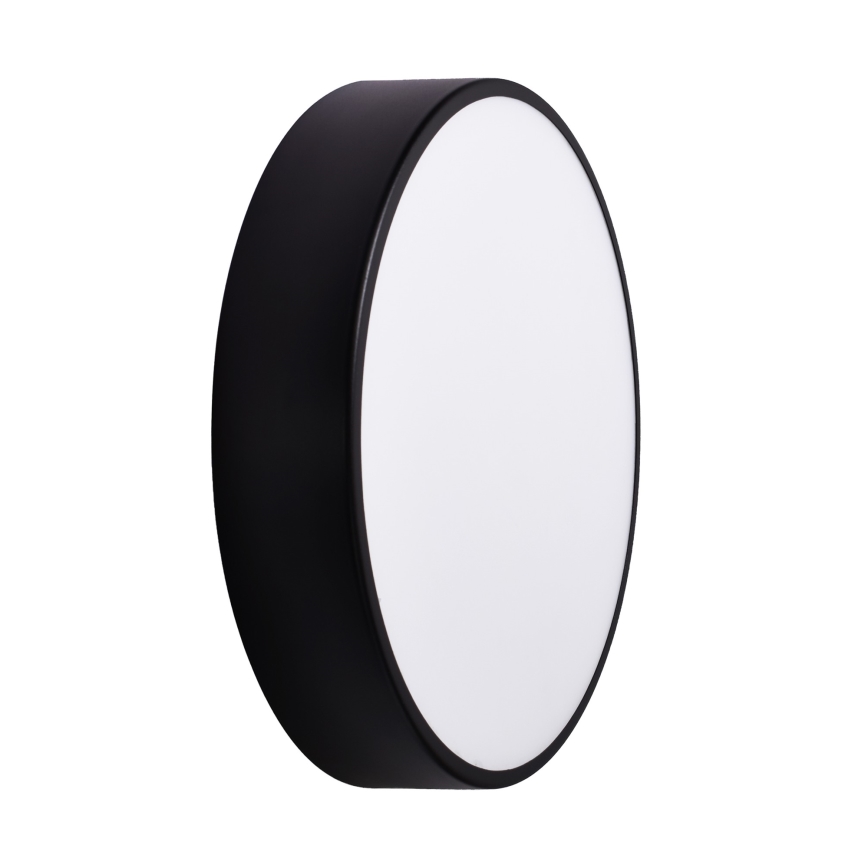 Fürdőszobai mennyezeti lámpa CLEO 3xE27/24W/230V á. 40 cm fekete IP54