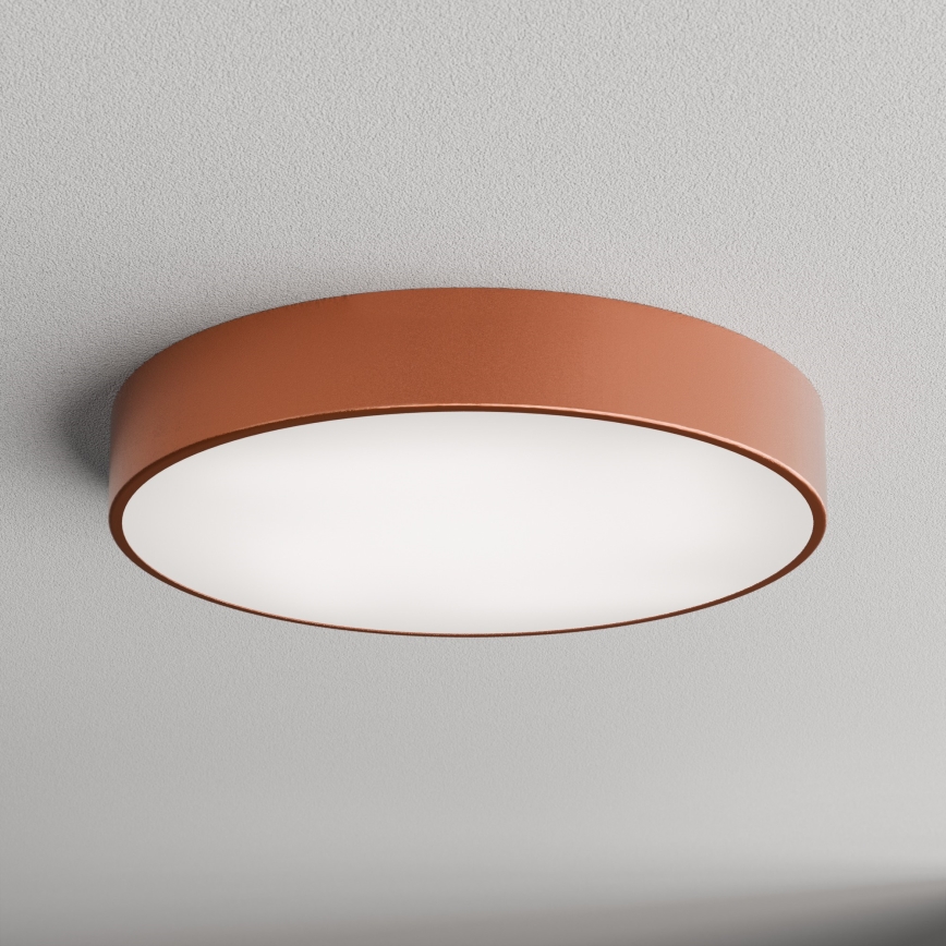 Fürdőszobai mennyezeti lámpa CLEO 4xE27/24W/230V átm. 50 cm réz IP54
