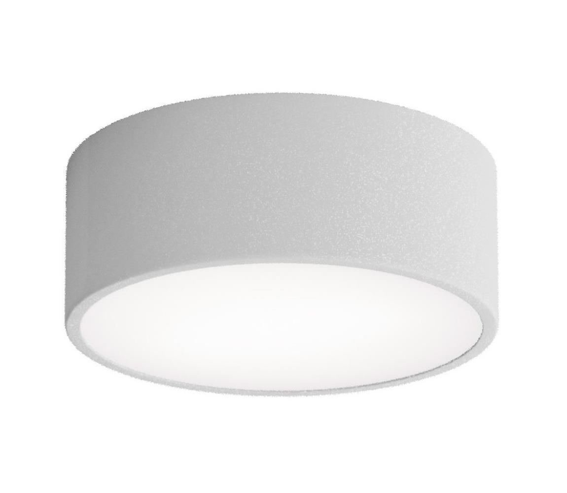 Fürdőszobai mennyezeti lámpa érzékelővel CLEO 1xE27/24W/230V Ø 20 cm IP54 szürke 5907623692368