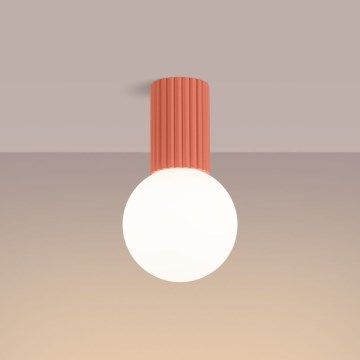 Fürdőszobai mennyezeti lámpa HALO 1xG9/8W/230V átm. 12 cm IP44 rózsaszín