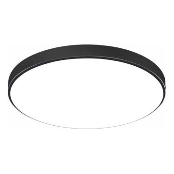 Fürdőszobai mennyezeti lámpa LOGAN LED/20W/230V 6000K IP44 átm. 26 cm fekete