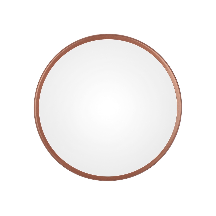 Fürdőszobai mennyezeti lámpa mozgásérzékelővel CLEO 3xE27/24W/230V átm. 40 cm rézszínű IP54