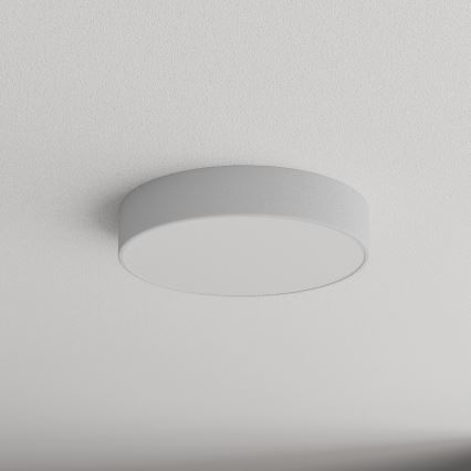 Fürdőszobai mennyezeti lámpatest érzékelővel CLEO 3xE27/24W/230V Ø 40 cm szürke IP54