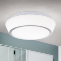 Fürdőszobai mennyezeti lámpatest TENA 2xE27/60W/230V átm. 30 cm IP44 fehér