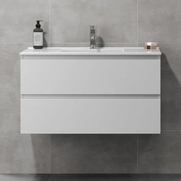Fürdőszobai mosdószekrény KENWOOD 91x50x47 cm fehér