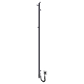 Fürdőszobai radiátor RAY 35W/230V 150x30 cm IP44 rozsdamentes acél/antracit