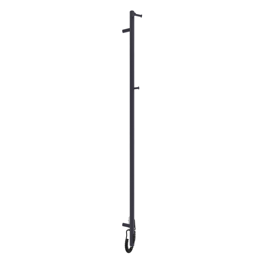 Fürdőszobai radiátor RAY 35W/230V 150x30 cm IP44 rozsdamentes acél/antracit