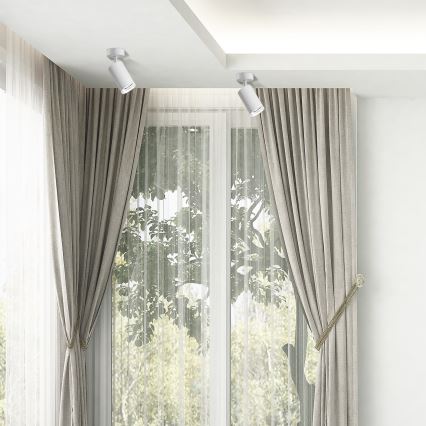 Fürdőszobai spotlámpa TURYN 1xGU10/10W/230V IP44 fehér