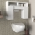 Fürdőszobai szekrény GERONIMO 61x76 cm fehér