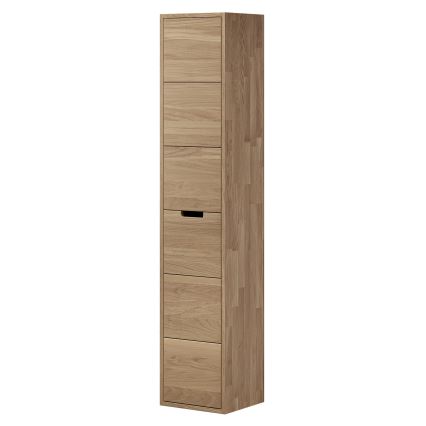 Fürdőszobai szekrény GRIBSKOV 175 cm bézs/tölgy