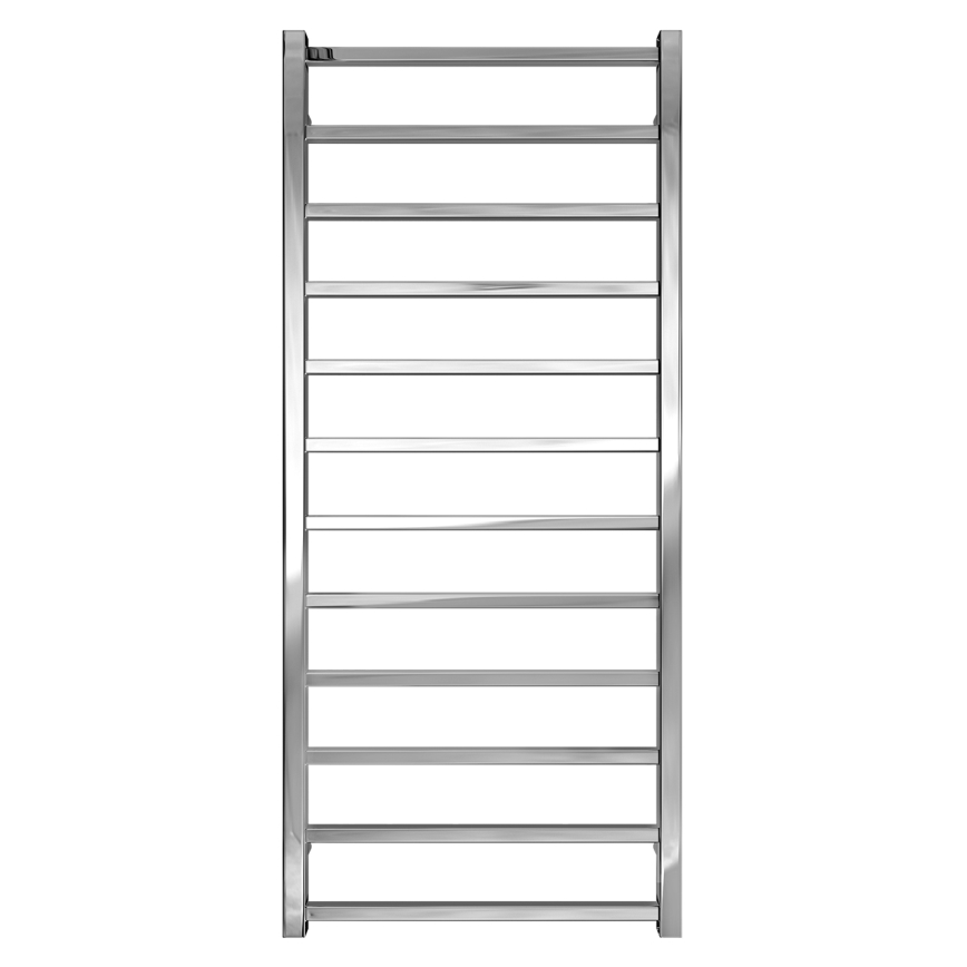Fürdőszobai törölközőszárító létraradiátor INOX TOKIO 233W/230V 117x53 cm rozsdamentes acél/fényes króm