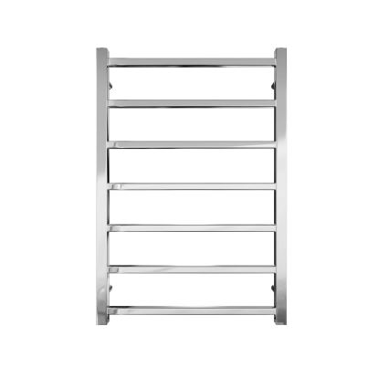 Fürdőszobai törölközőszárító radiátor INOX TOKIO 161W/230V 77x53 cm rozsdamentes acél/fényes króm